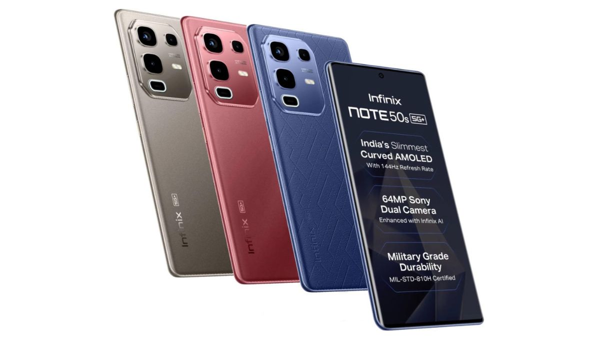 Infinix Note 50s 5G+ launched in India starting at Rs. 15,999