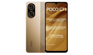 POCO C71 With 6.88-inch 120Hz display, 5200mAh battery Launched