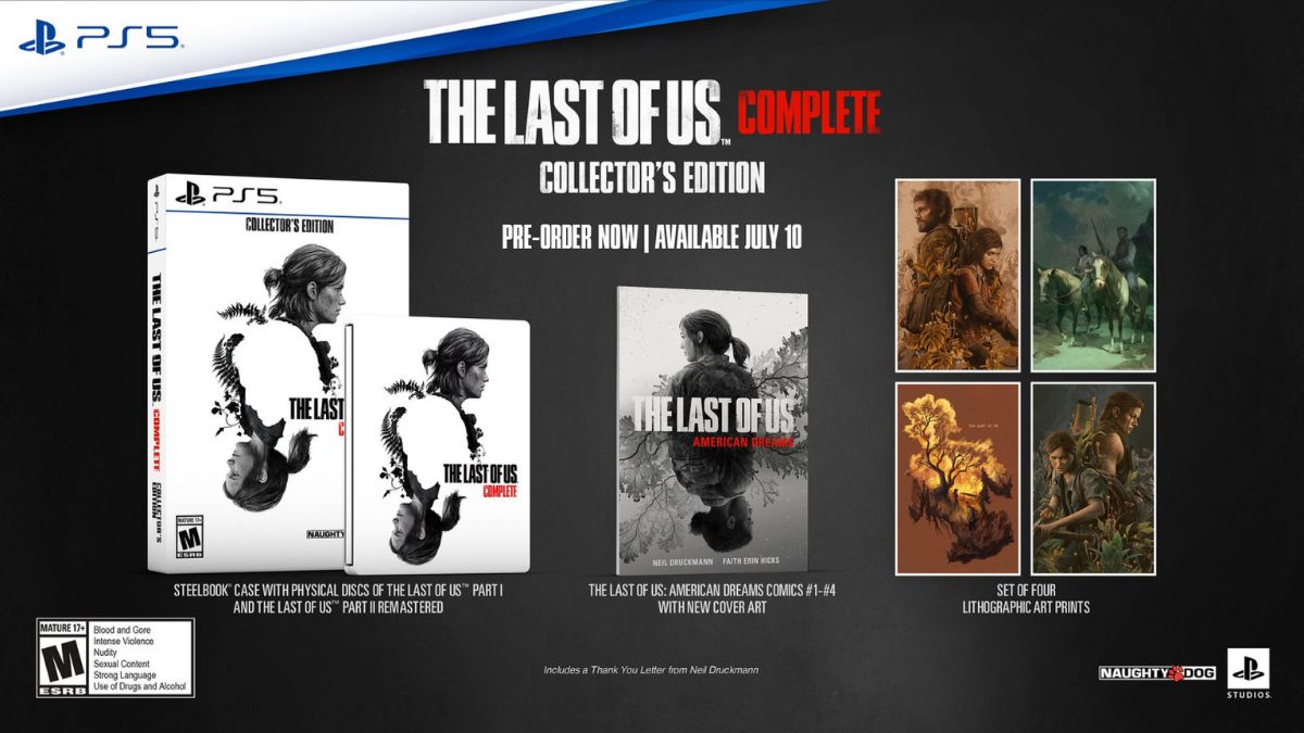 The Last of Us Complete Is Now Available on PS5