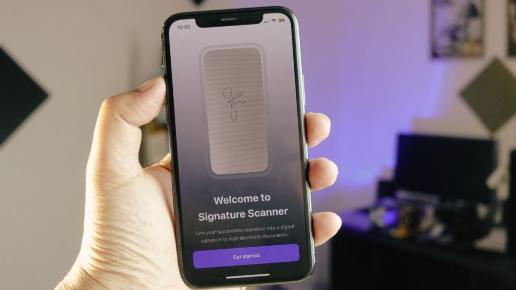 Signature Scanner App