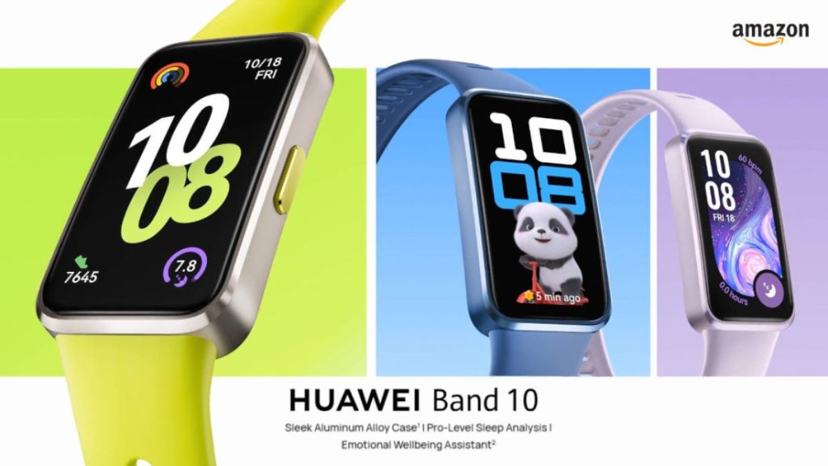 HUAWEI Band 10 with AMOLED Display and 14-Day Battery Life Launched in India