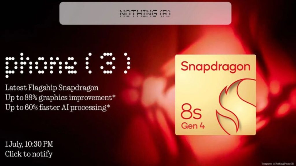 Nothing Phone (3) Launch Date