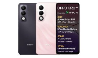 OPPO K13x 5G with 120Hz Display, Military-Grade Durability, and 6000mAh Battery Launched
