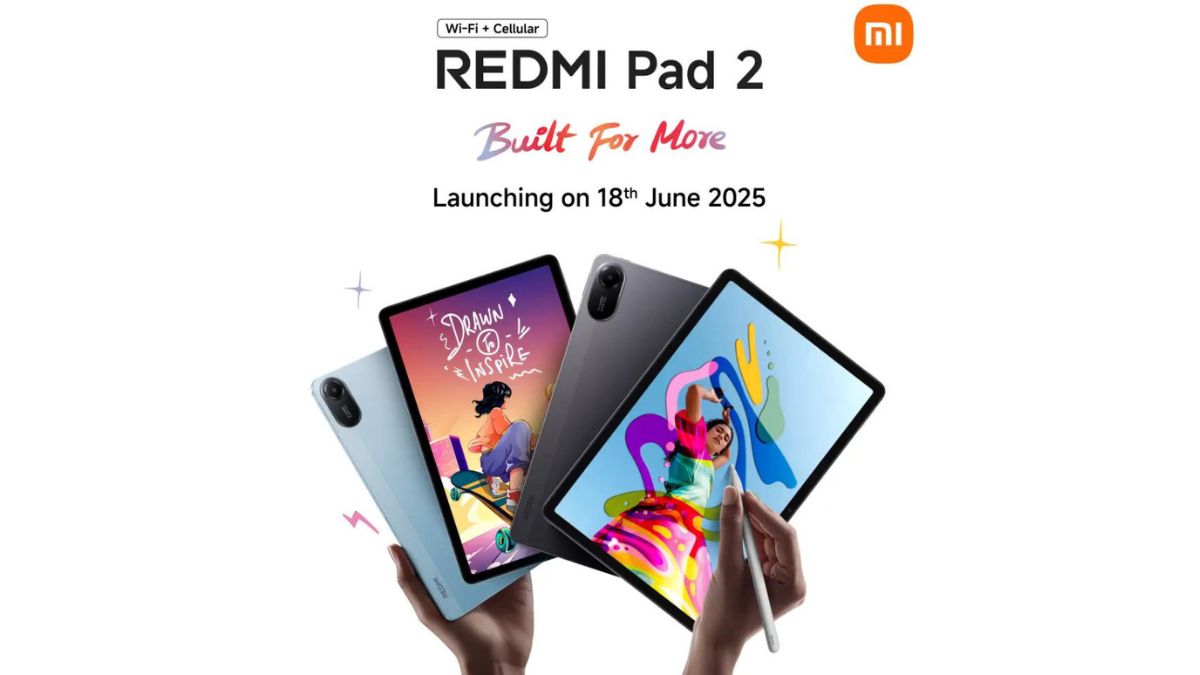 Redmi Pad 2 Launching in India on June 18