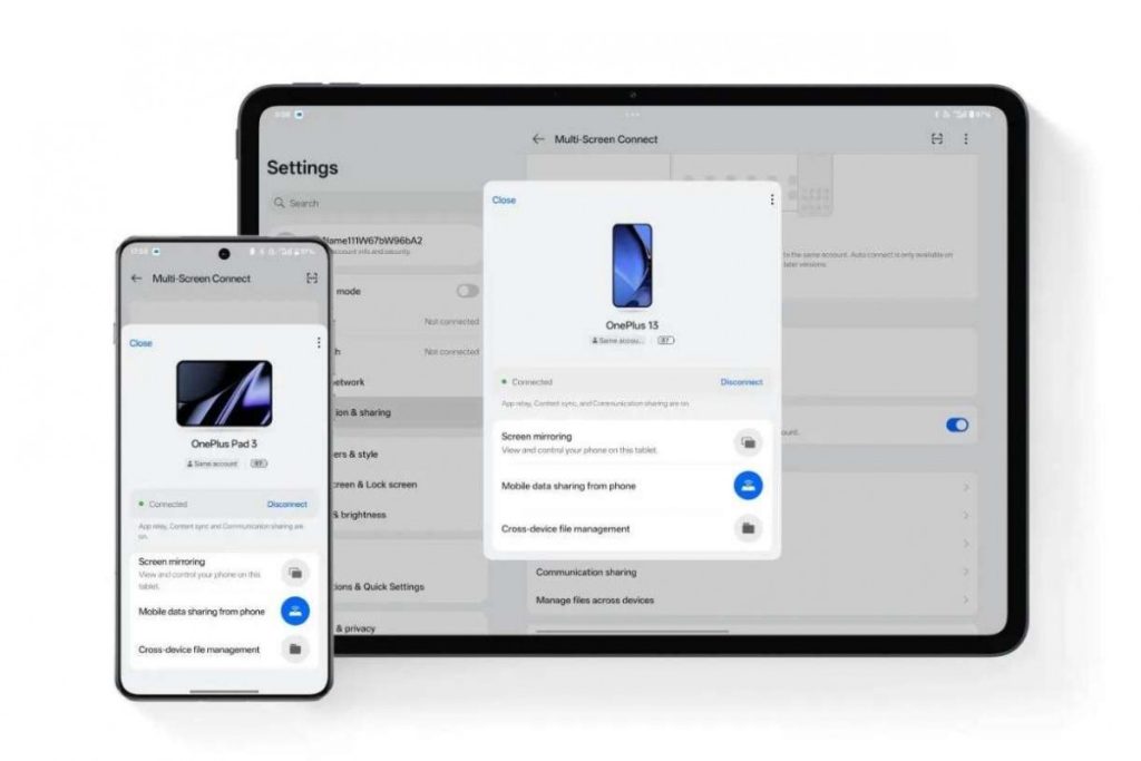 Seamless Connectivity with OnePlus phones