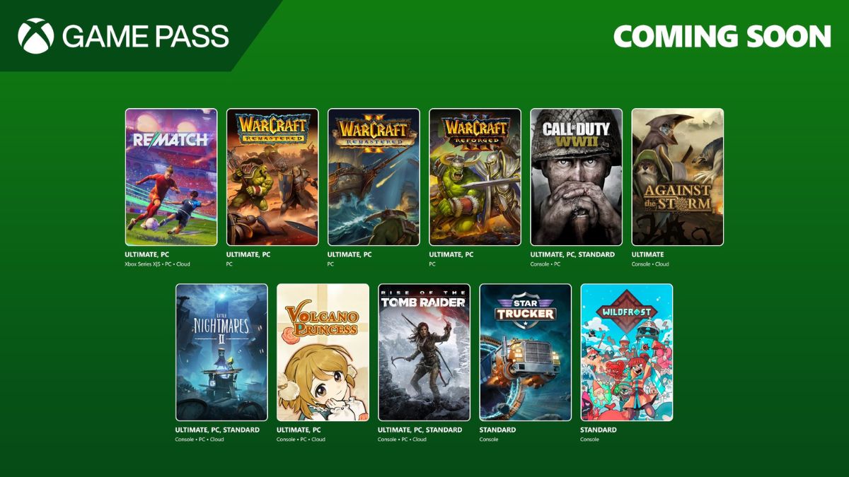 Xbox Game Pass Is Getting Warcraft I, II, III, and More This Month