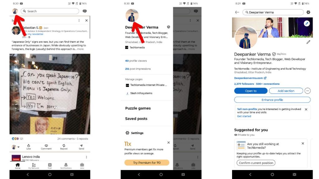 Hide Your Birthday on LinkedIn