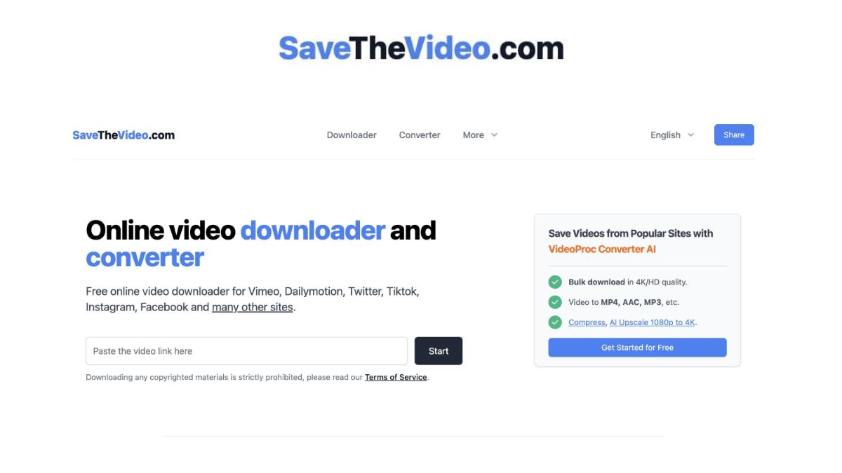 SaveTheVideo.com Review: A Handy Tool for Downloading Videos Online