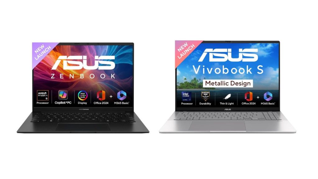 Asus zenbook 14 and vivobook S16