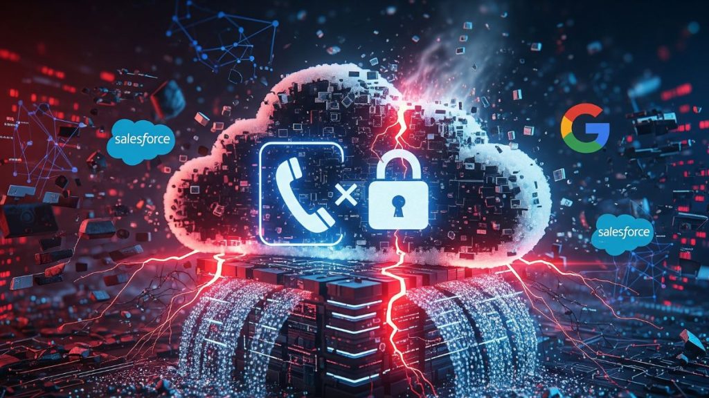 hackers stole Google's customers’ data by breaching its Salesforce database