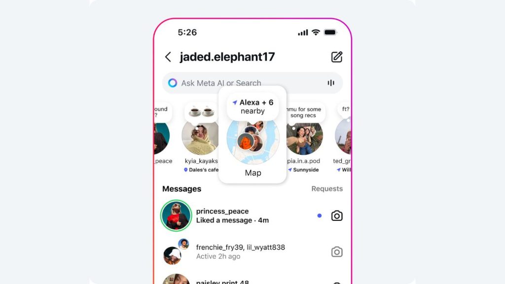 Instagram Location Sharing and Reposts