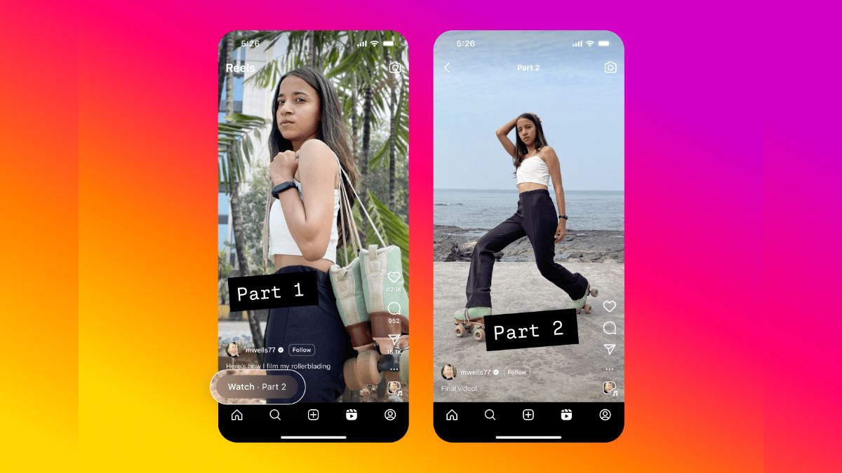 Instagram Adds Feature to Link Multiple Reels in a Series