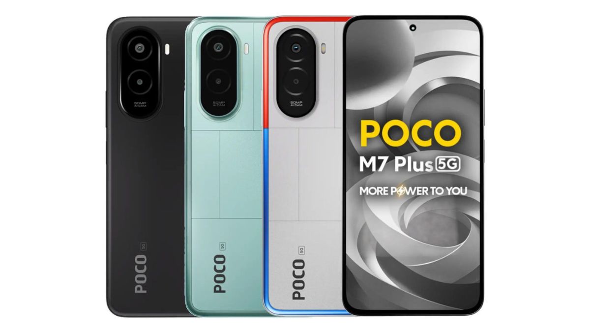POCO M7 Plus 5G with 6.9-inch 144Hz display, 7000mAh battery launched starting at Rs. 13,999