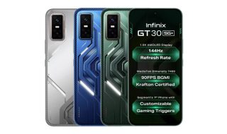 Infinix GT 30 5G+ with 144Hz AMOLED display, Dimensity 7300 processor, and gaming triggers launched in India
