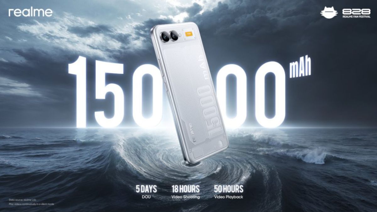 realme Showcases 15,000mAh Battery Smartphone and Chill Fan Phone at 828 Fan Festival 2025