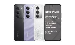 REDMI 15 5G with 6.9-inch 144Hz Display and 7000mAh Battery Launched in India Starting at Rs. 14,999