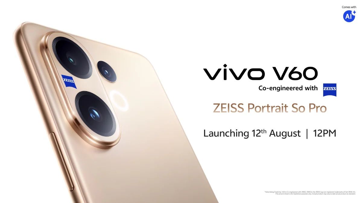 Vivo V60 5G Launching in India on August 12: Here’s What to Expect