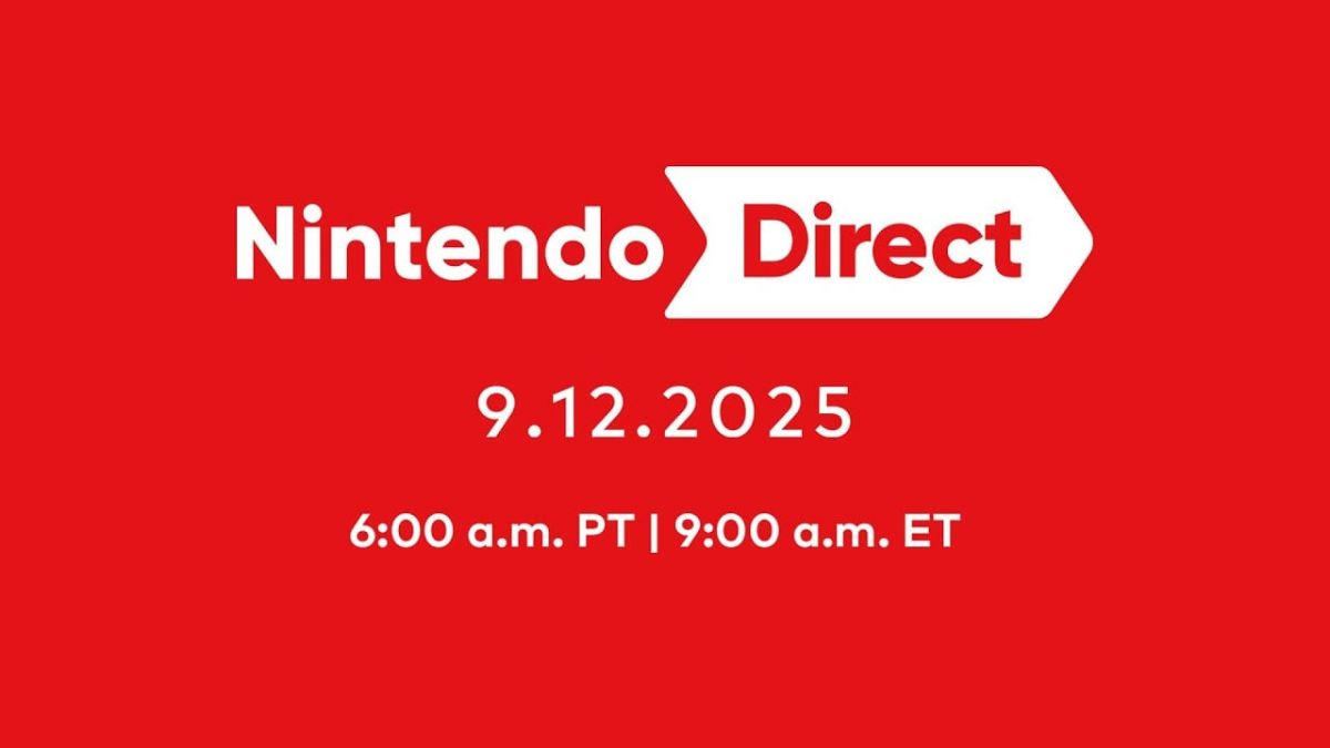 Nintendo Direct Set for September 12 With Updates on Switch 2 and More