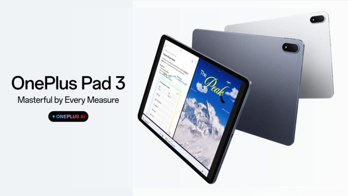 OnePlus Pad 3 Launched in India Starting at Rs. 47,999