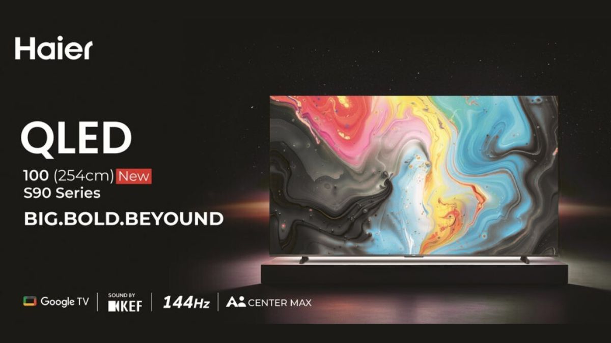 Haier Launches 100-Inch S90 Series QLED TV in India