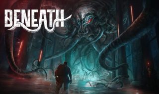 Beneath