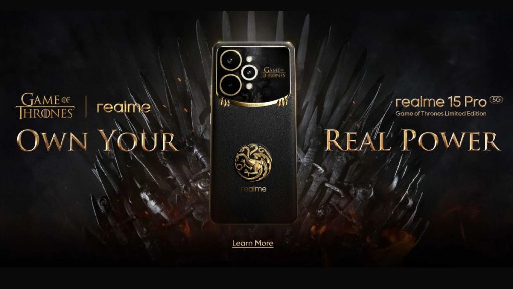 realme 15 Pro 5G Game of Thrones Limited Edition