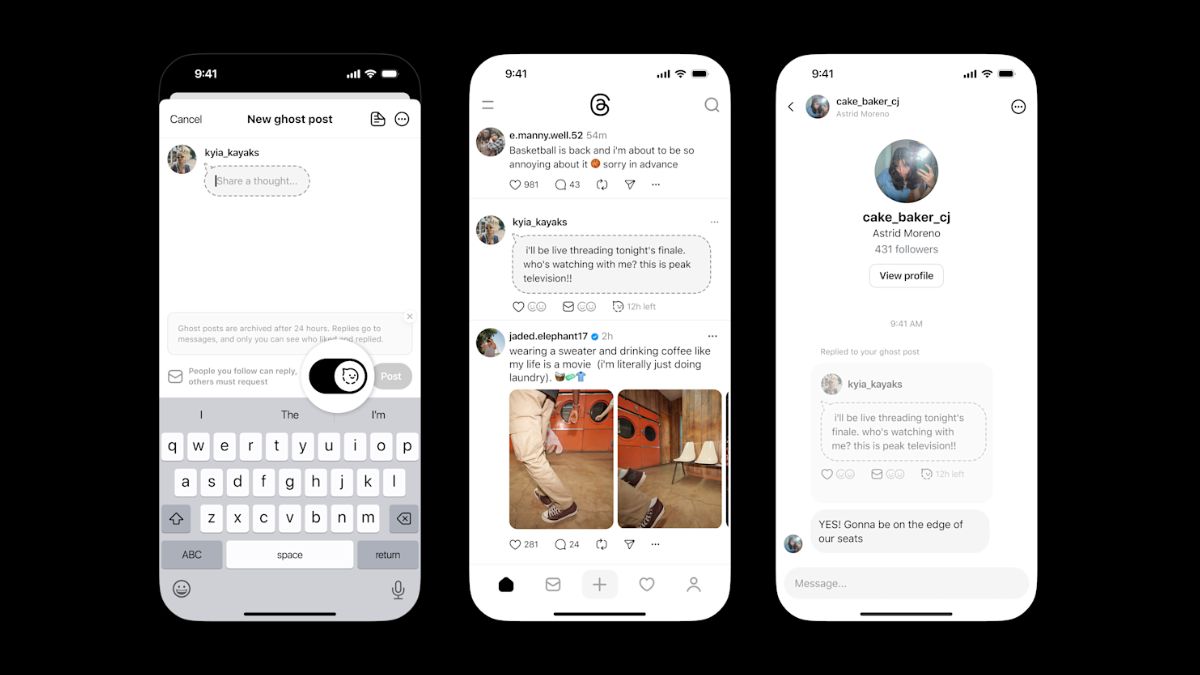 Threads Introduces ‘Ghost Posts’ That Vanish After 24 Hours