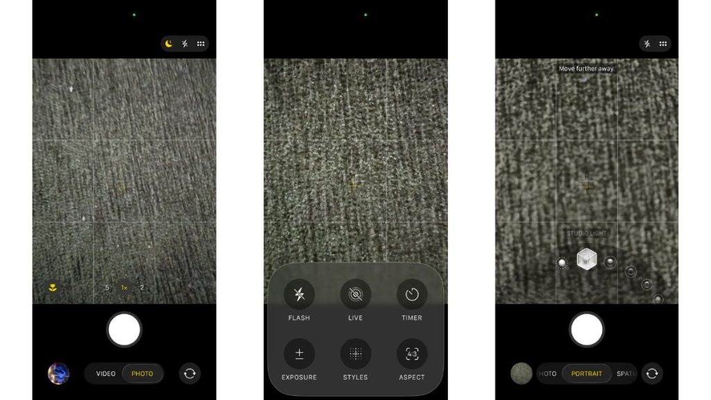 iOS 26 camera app