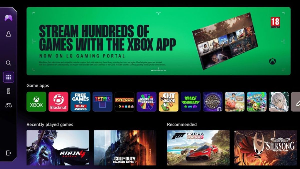 LG Smart TVs get Xbox cloud gaming in India