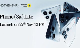 Nothing Phone (3a) Lite to Launch in India on November 27