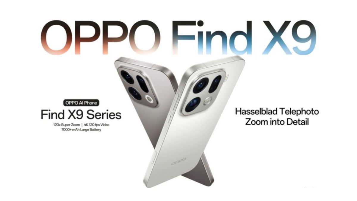 OPPO Find X9 and Find X9 Pro Launched in India Starting at Rs. 74,999