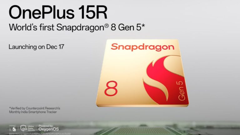 OnePlus 15R Will Be the First Phone With Snapdragon 8 Gen 5