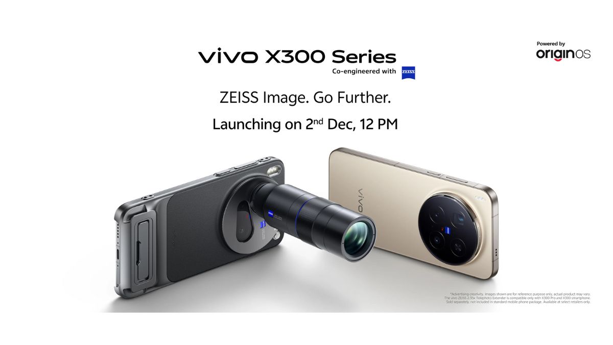 Vivo Confirms Vivo X300 Series India Launch for 2nd December