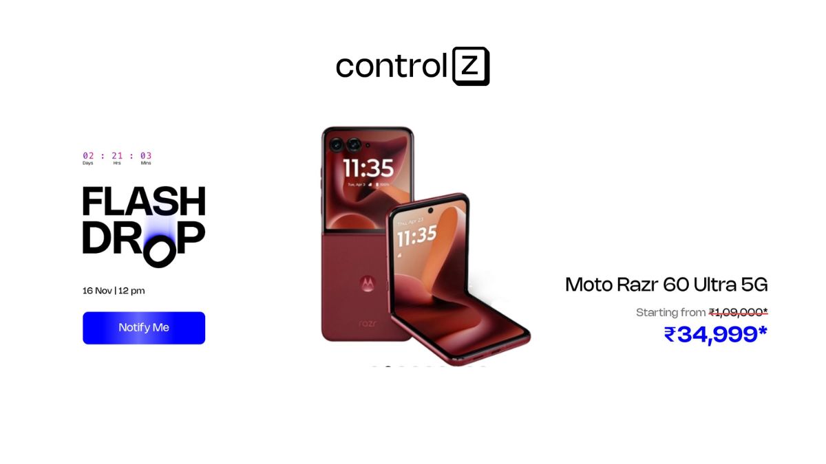 ControlZ Announces Moto Days Flash Drop: Premium Moto 5G Smartphones at Unbelievable Prices