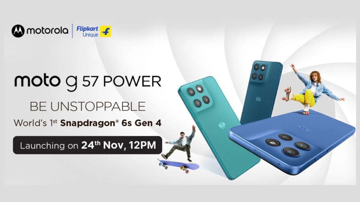 Moto g57 Power Launching in India on November 24