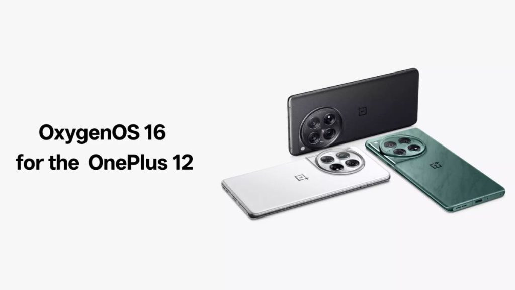 OxygenOS 16 OnePlus 12