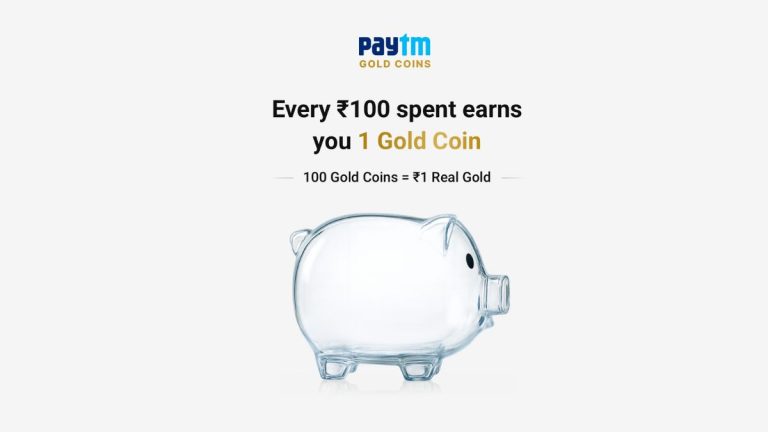 Paytm earn digital gold