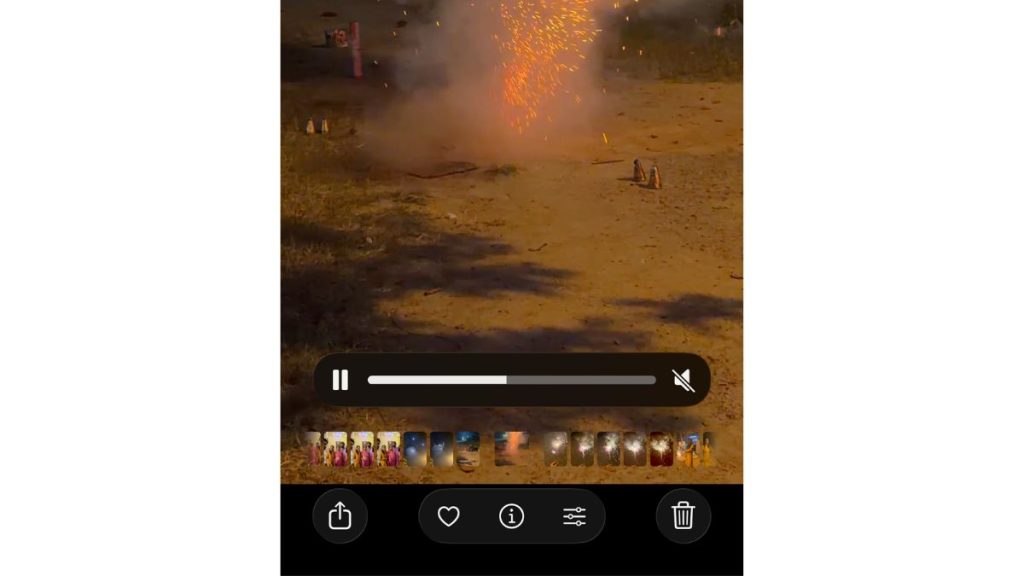 Redesigned Video Scrubbing Bar