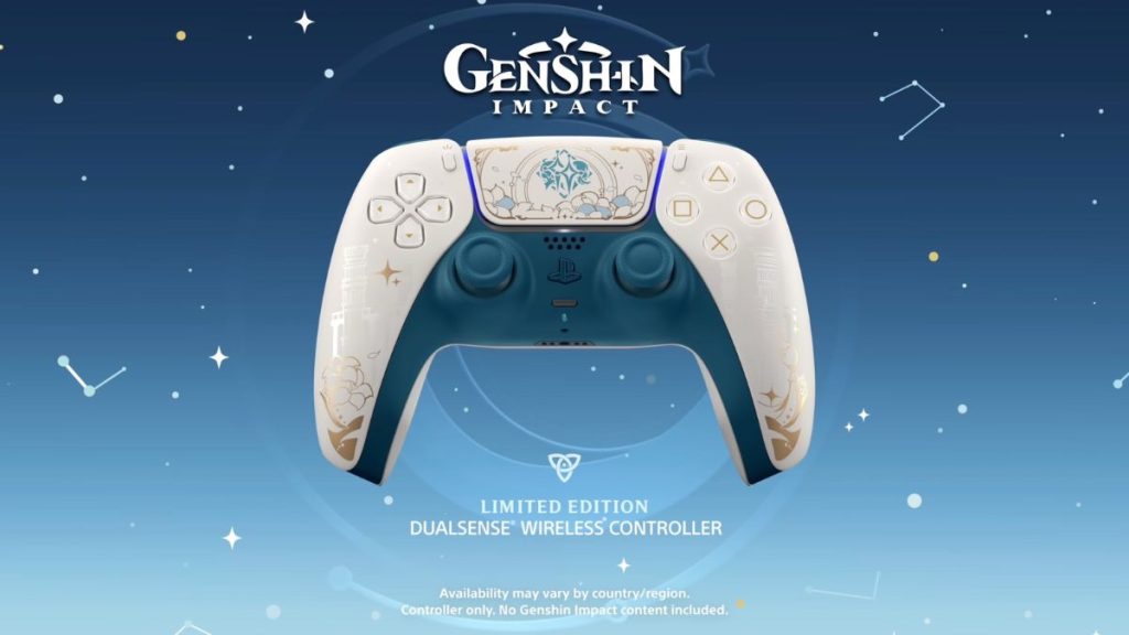 DualSense Wireless Controller – Genshin Impact Limited Edition