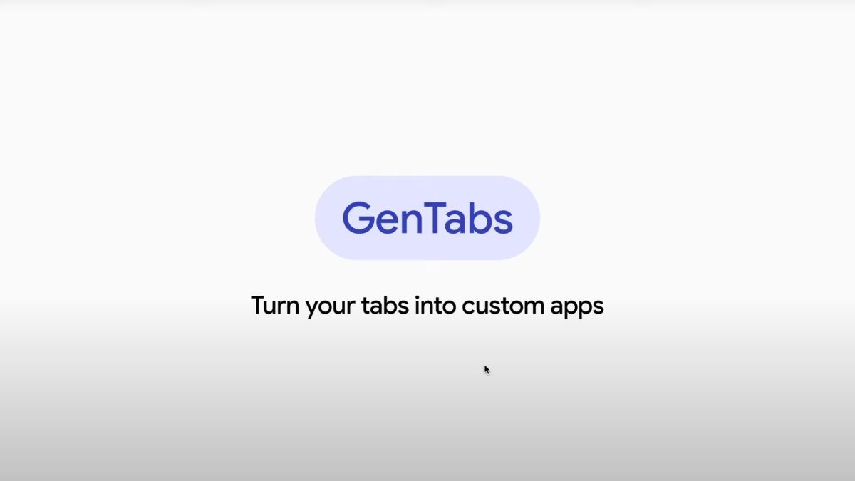 Google Tests GenTabs to Make Browsing Smarter and More Interactive