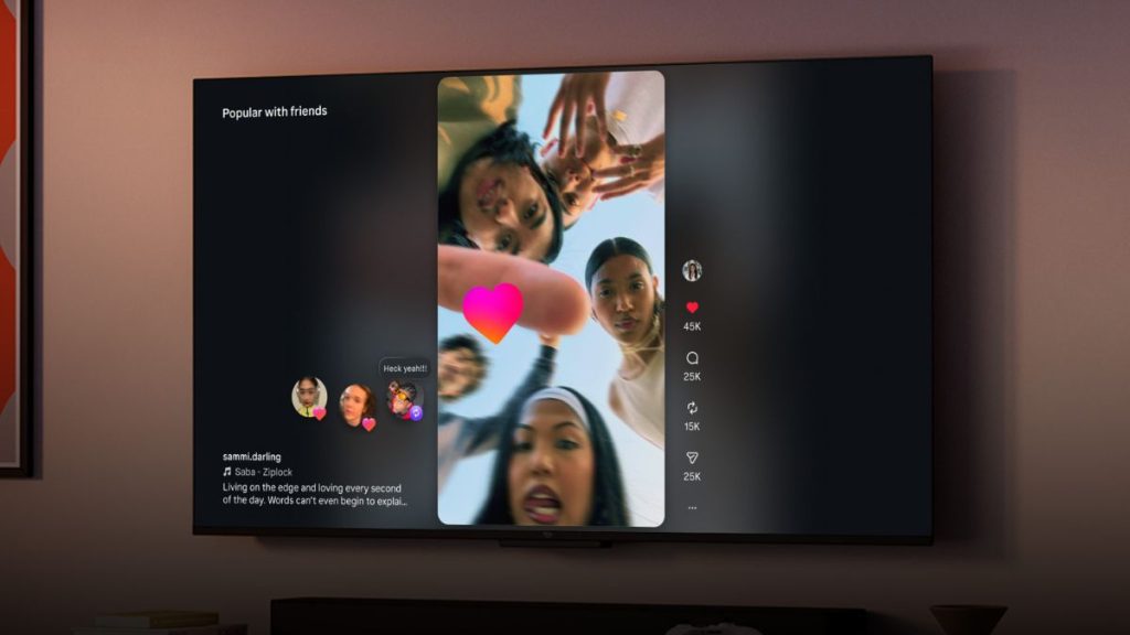 Instagram for TV