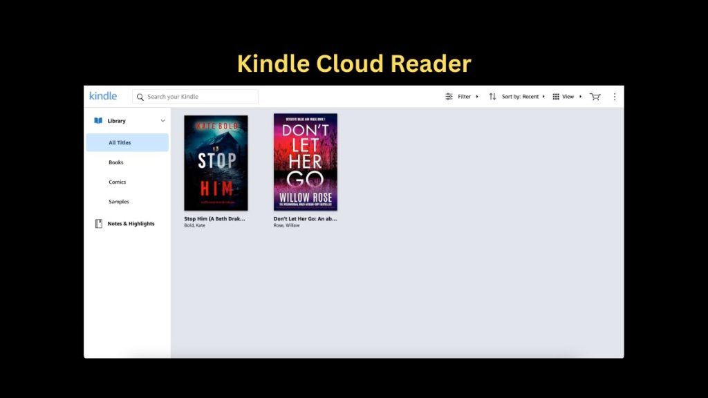 Kindle Cloud Reader