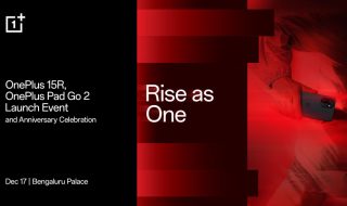 OnePlus 15R and OnePlus Pad Go 2 To Be Unveiled on December 17 in Bengaluru