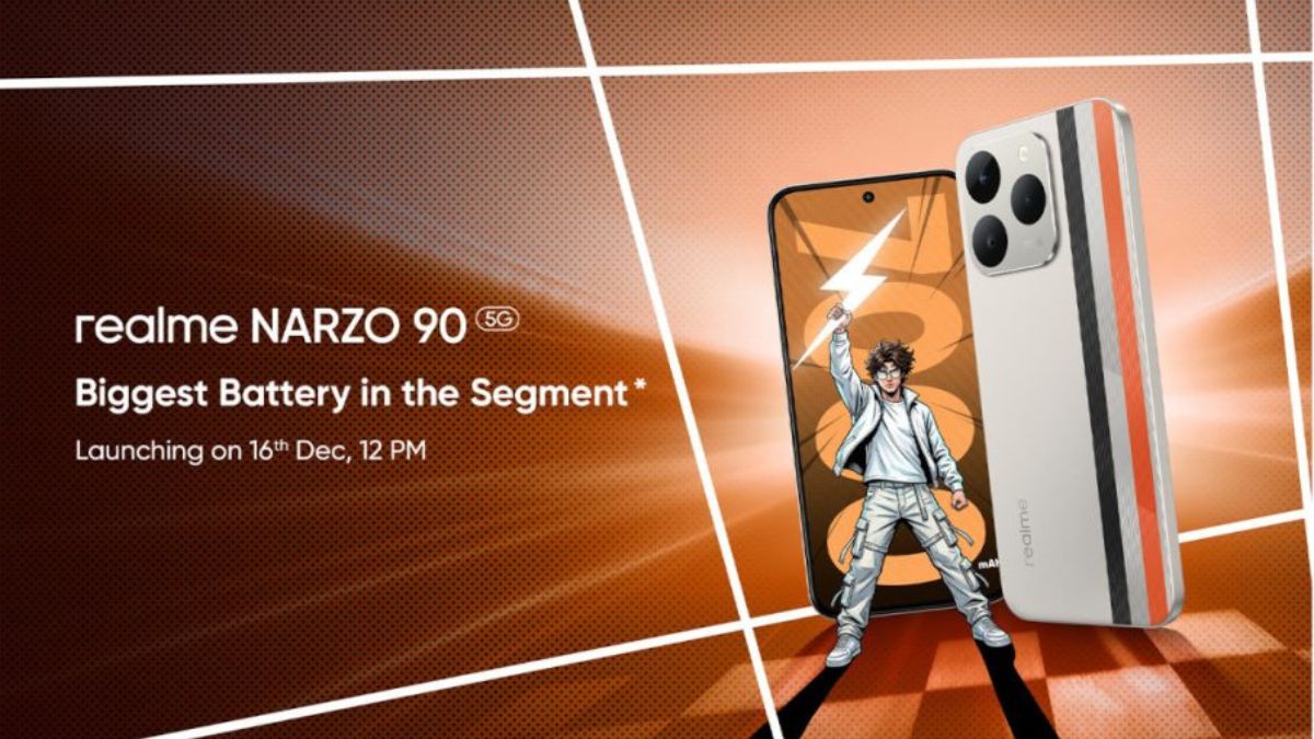 realme Narzo 90 and Narzo 90x to Launch in India on December 16