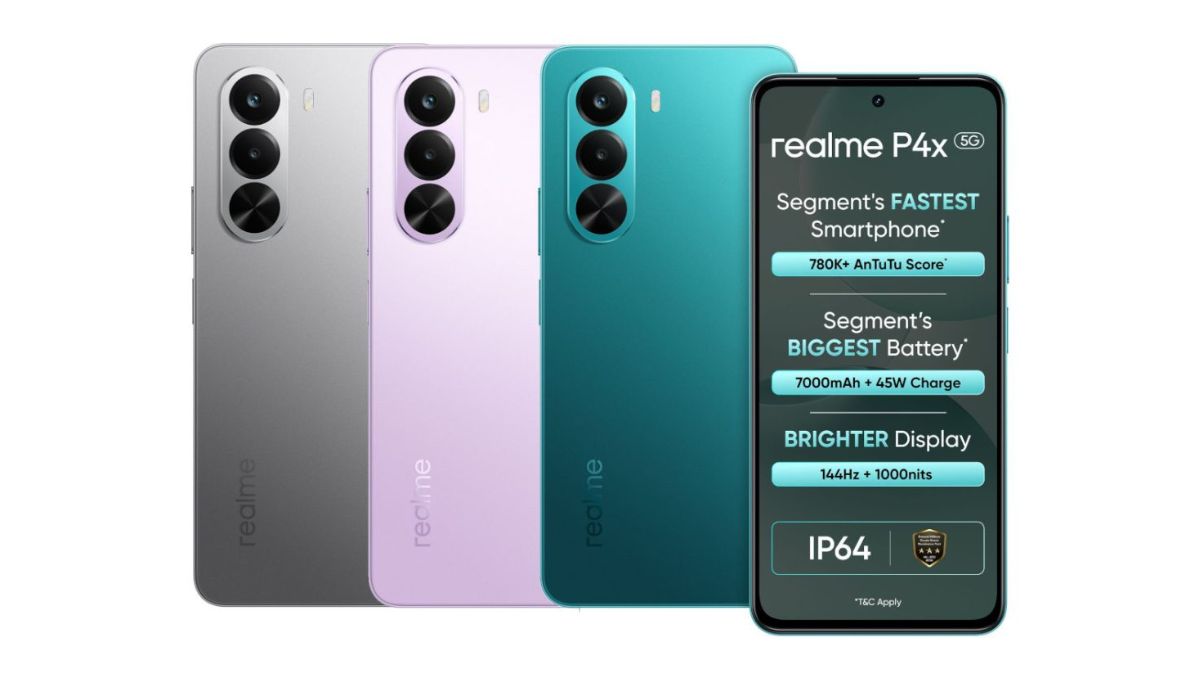 realme P4x 5G with 7000mAh Battery and 144Hz Display Launched in India