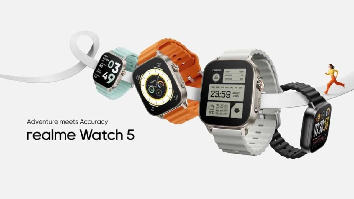 realme Watch 5 with 1.97″ AMOLED Display and Bluetooth Calling Launched in India