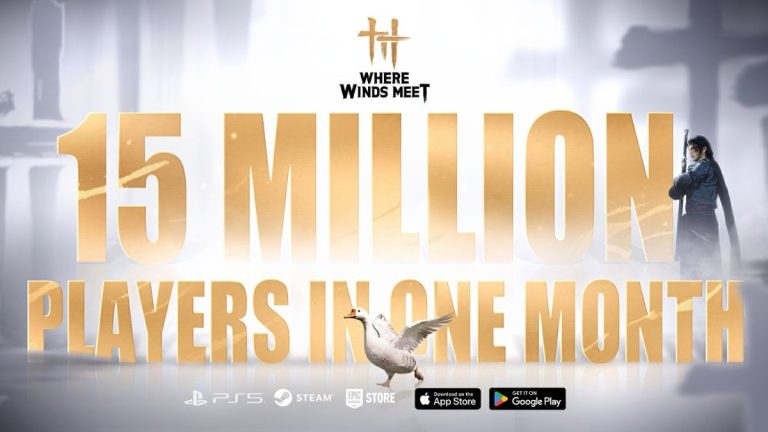 Where Winds Meet Crosses 15 Million Players Within a Month of Launch