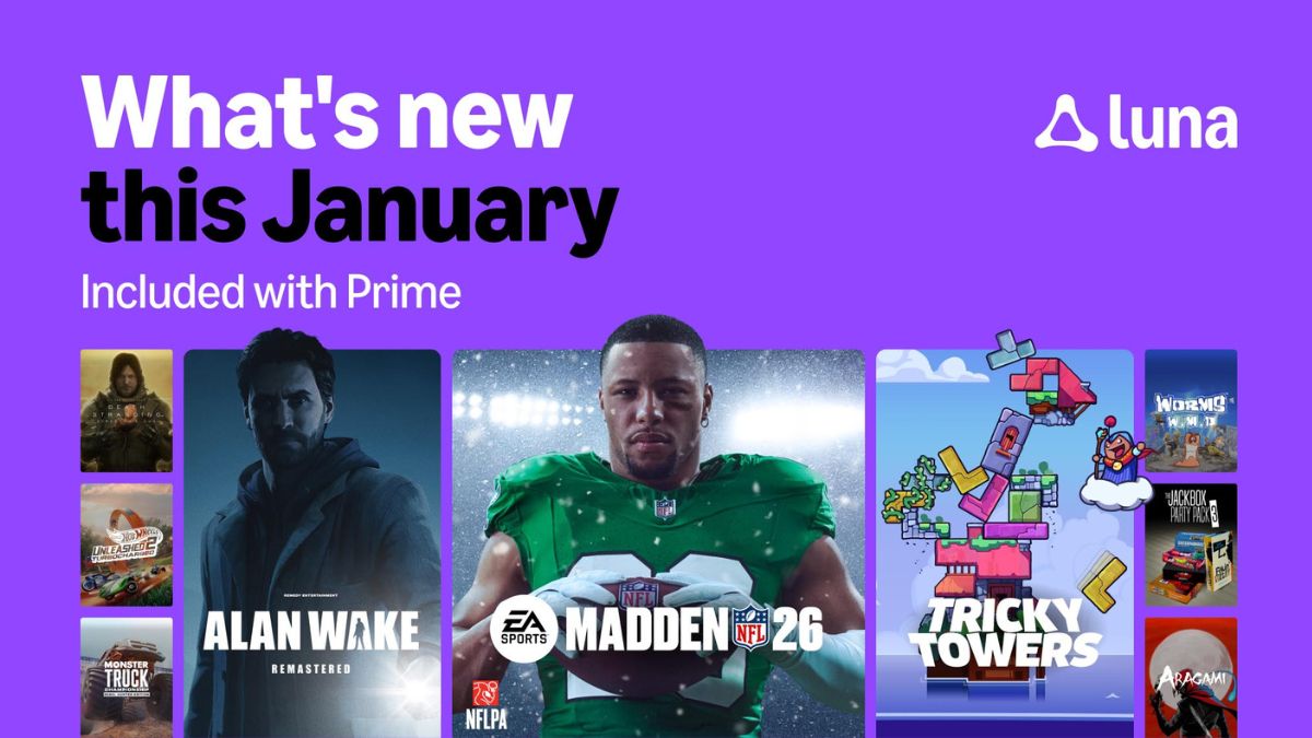 Amazon Prime Members Get 23 Free Games in January 2026, Including Madden NFL 26