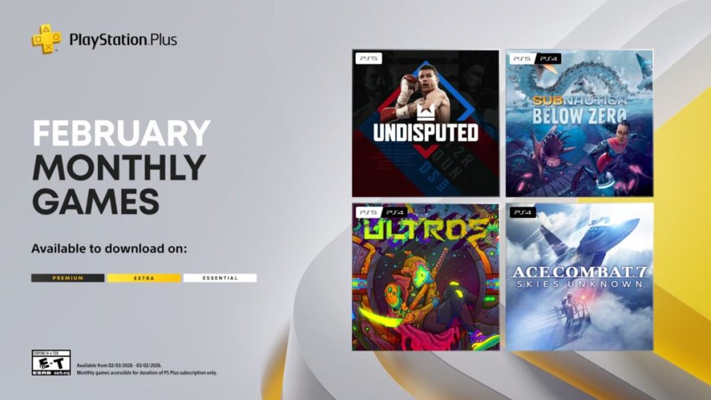 PlayStation Plus Monthly Games for February