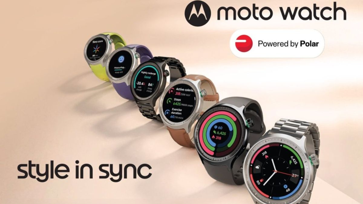 Motorola launches Moto Watch with 1.4″ OLED display and dual-band GPS in India